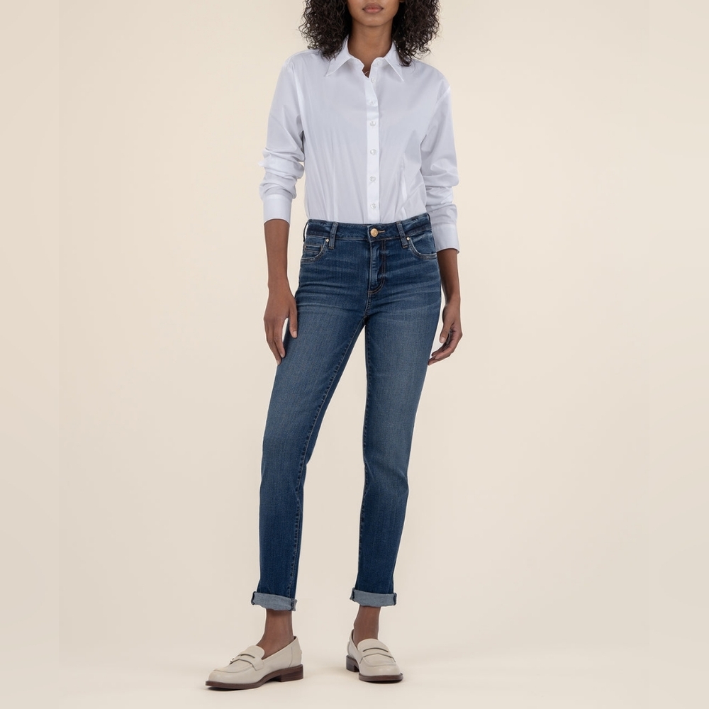 Kut From The Kloth Catherine High Rise Boyfriend Jeans Size 8